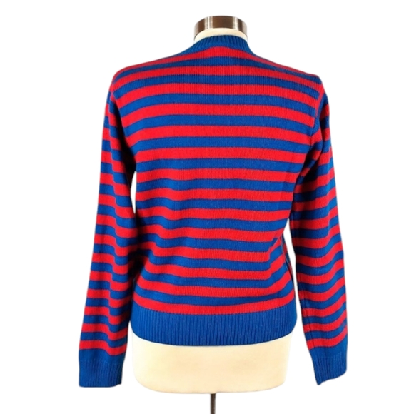 Disney x Forever 21 Donald Duck Striped Crew Neck Sweater - Picture 2 of 12